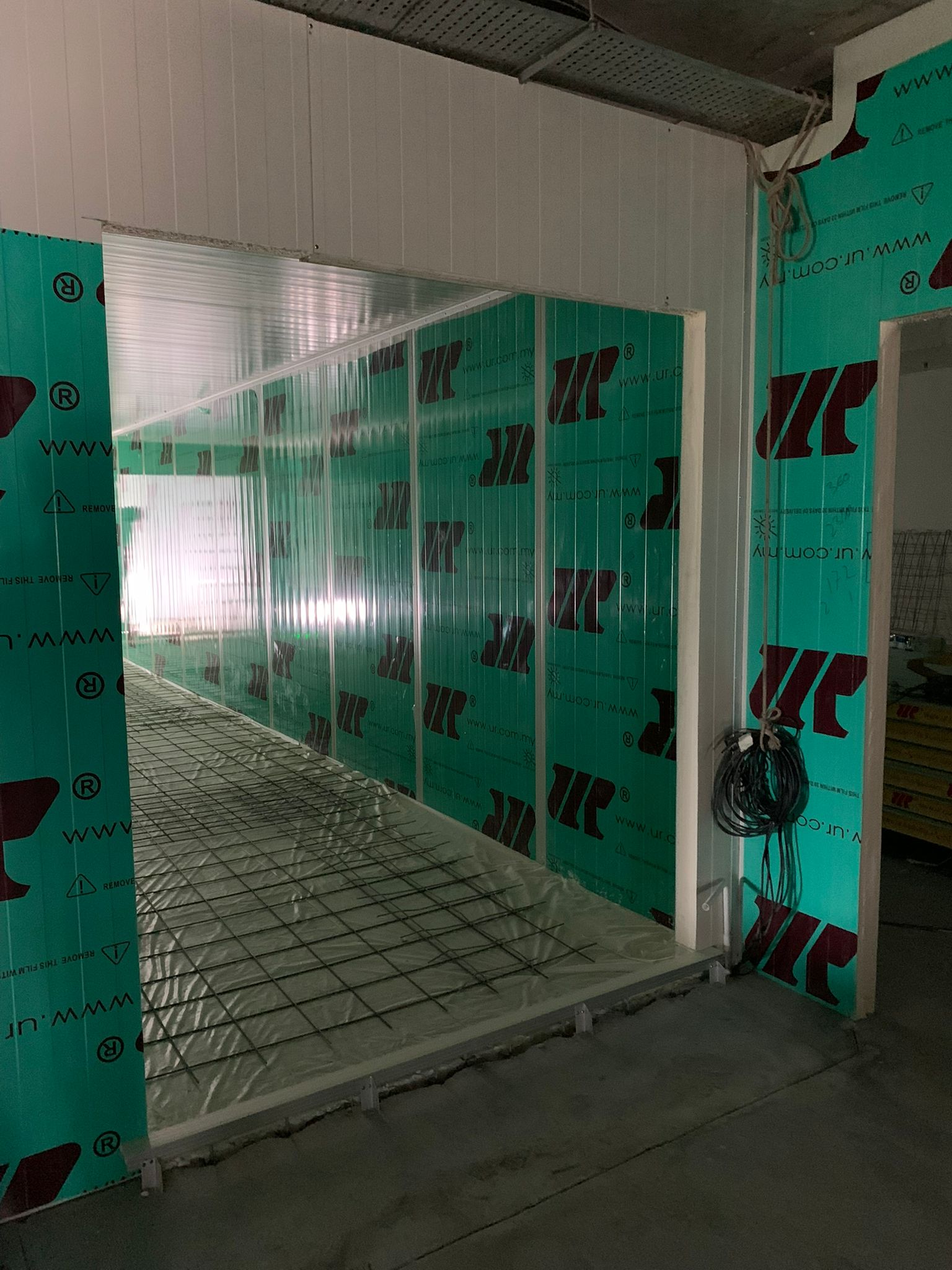 Insulation Panel Work