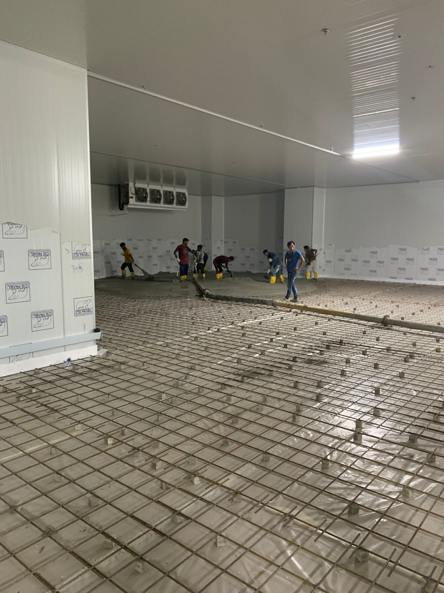 Cold Room Floor Construction